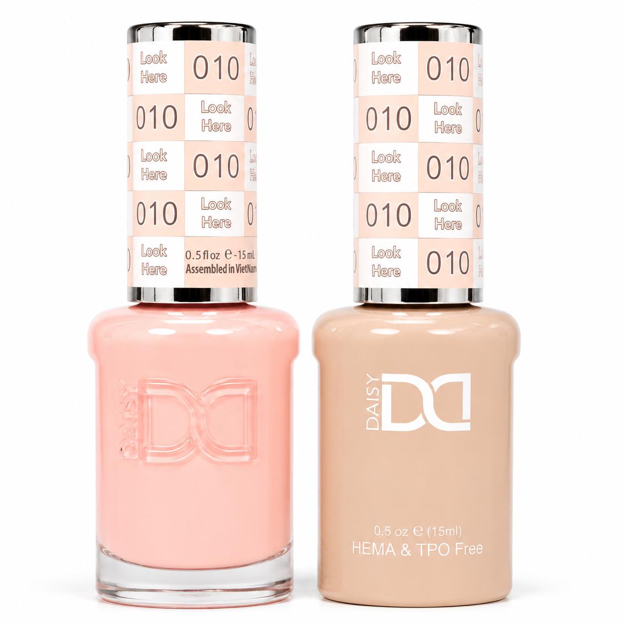 #010 - DND - Hema-Free & TPO-Free Gel & Lacquer - Look Here