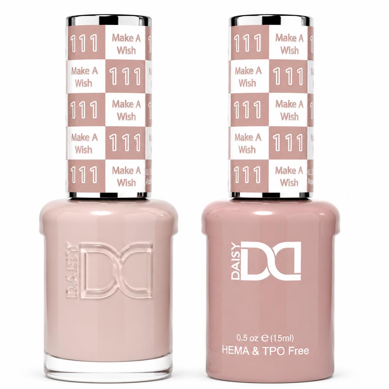 #111 - DND - Hema-Free & TPO-Free Gel & Lacquer - Make A Wish
