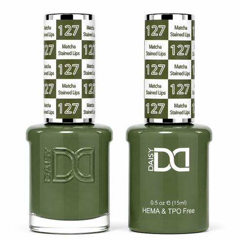 #127 - DND - Hema-Free & TPO-Free Gel & Lacquer - Matcha Stained Lips