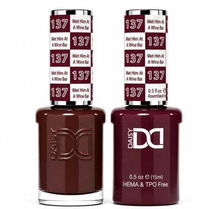 #137 - DND - Hema-Free & TPO-Free Gel & Lacquer - Met Him At A Wine Bar