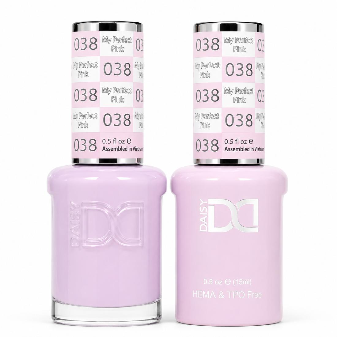 #038 - DND - Hema-Free & TPO-Free Gel & Lacquer - My Perfect Pink