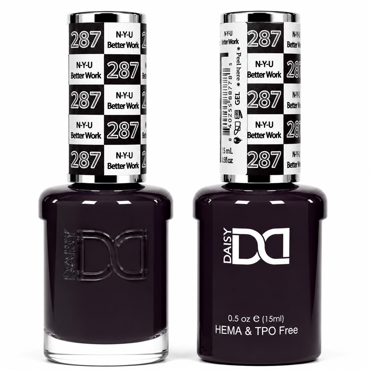 #287 - DND - Hema-Free & TPO-Free Gel & Lacquer - N-Y-U Better Work