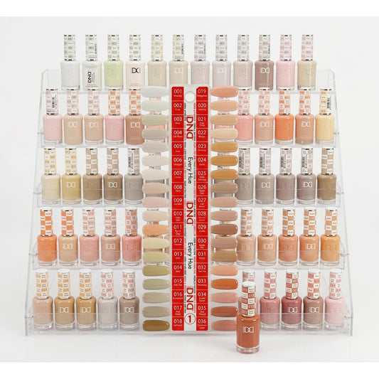 DND Duo Matching Color (HEMA/TPO Free) - 36 Colors Board 1 - Every Hue (#001 - #036) w/ 1 Color Chart