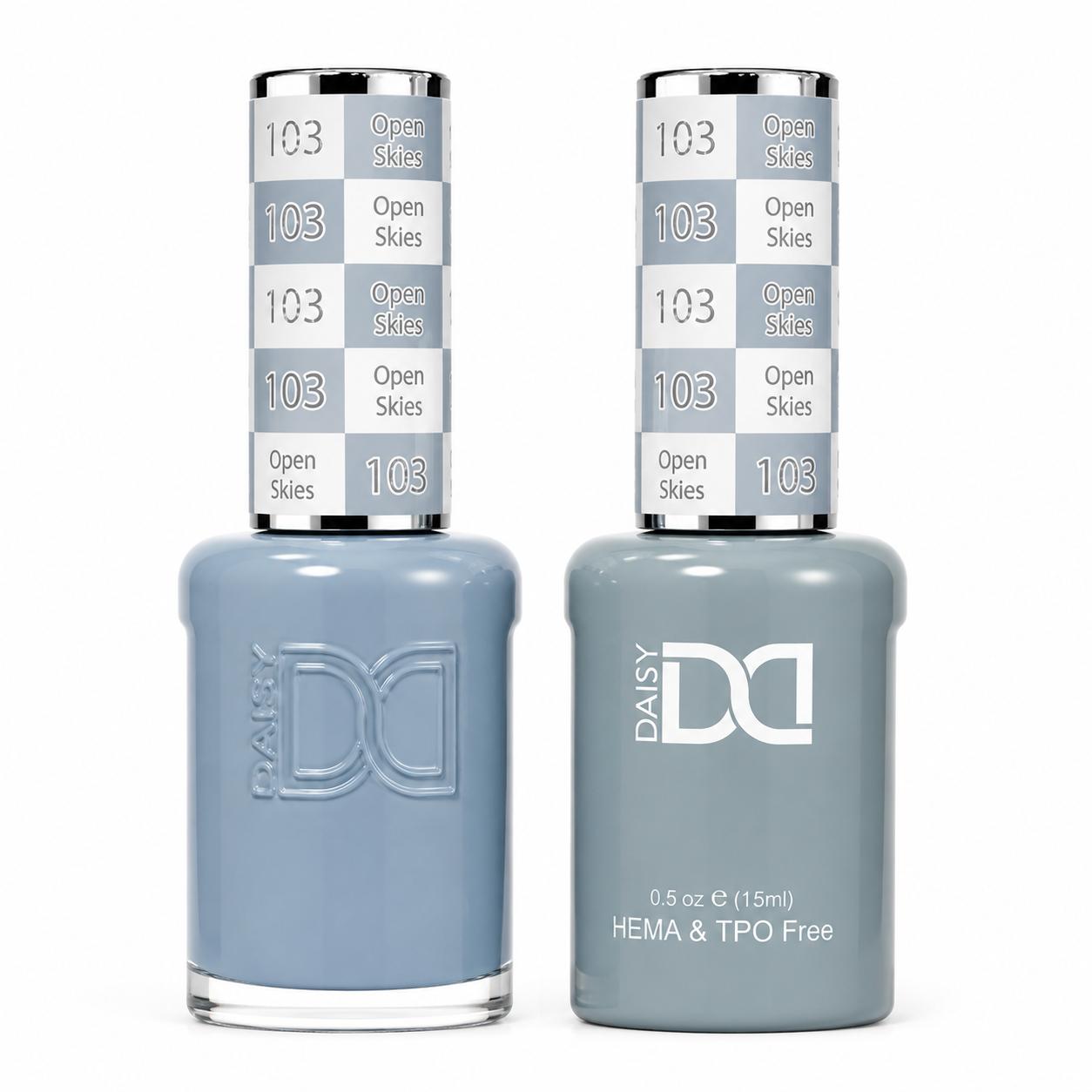 #103 - DND - Hema-Free & TPO-Free Gel & Lacquer - Open Skies