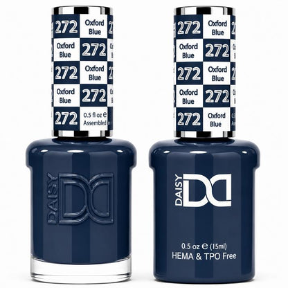 #272 - DND - Hema-Free & TPO-Free Gel & Lacquer - Oxford Blue