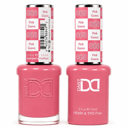 #068 - DND - Hema-Free & TPO-Free Gel & Lacquer - Pink Guava