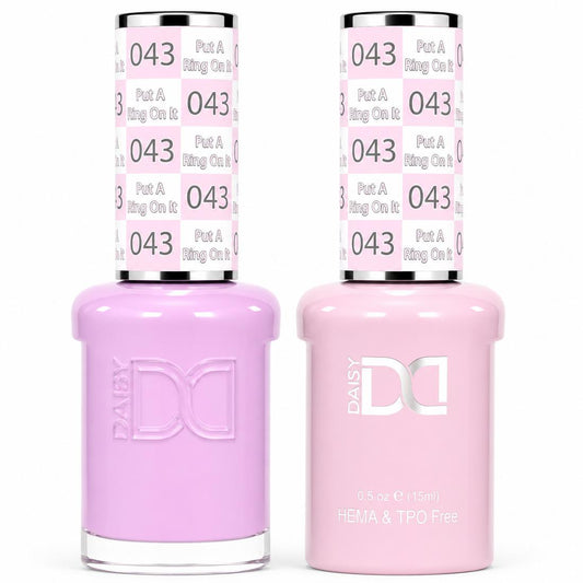 #043 - DND - Hema-Free & TPO-Free Gel & Lacquer - Put A Ring On It