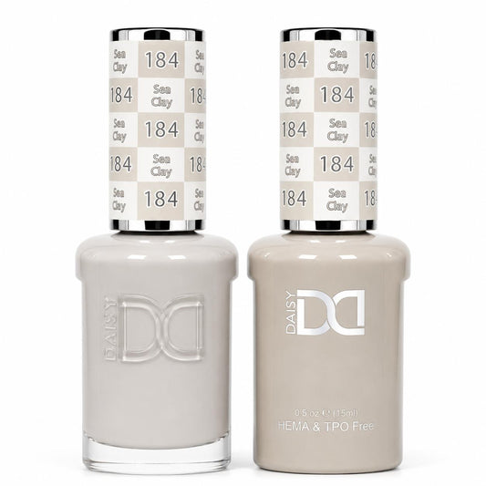 #184 - DND - Hema-Free & TPO-Free Gel & Lacquer - Sea Clay