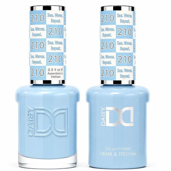 #210 - DND - Hema-Free & TPO-Free Gel & Lacquer - Sea. Waves. Repeat