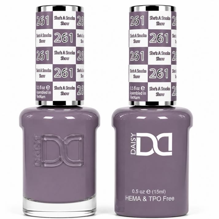 #261 - DND - Hema-Free & TPO-Free Gel & Lacquer - She's A Smoke Show