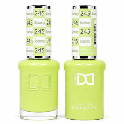 #245 - DND - Hema-Free & TPO-Free Gel & Lacquer - Soursop
