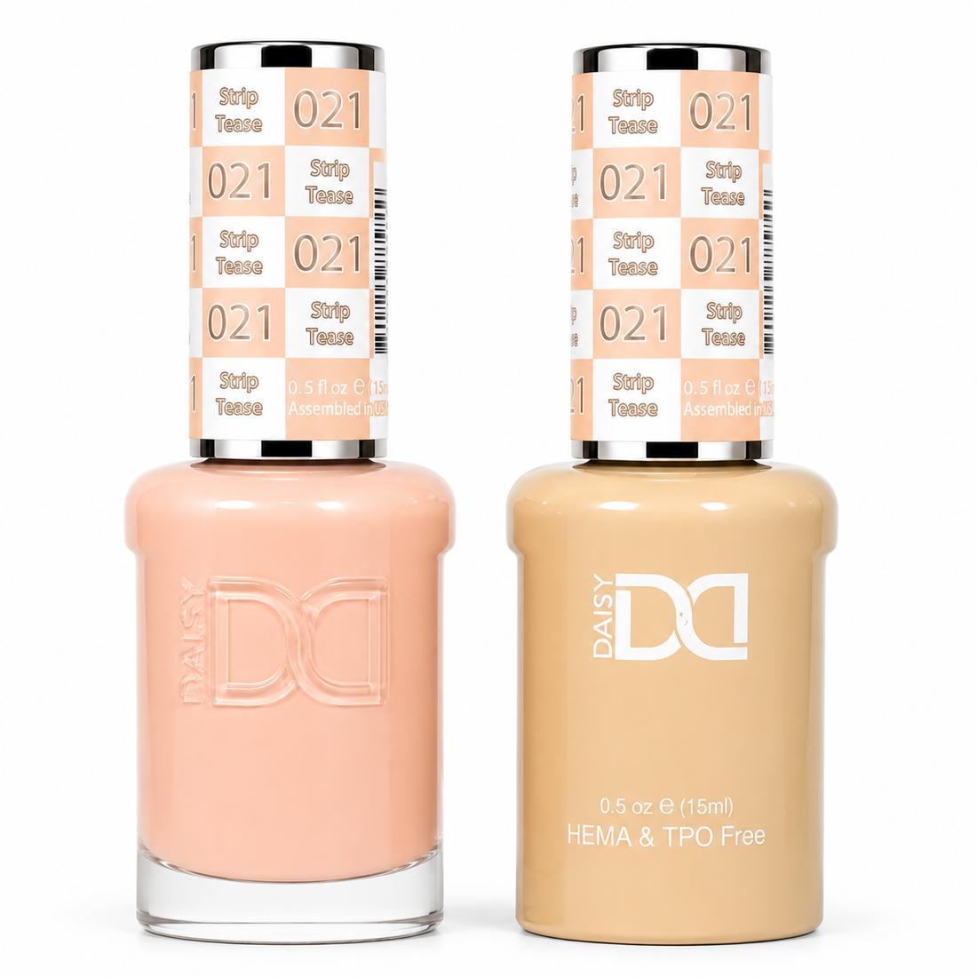 #021 - DND - Hema-Free & TPO-Free Gel & Lacquer - Strip Tease