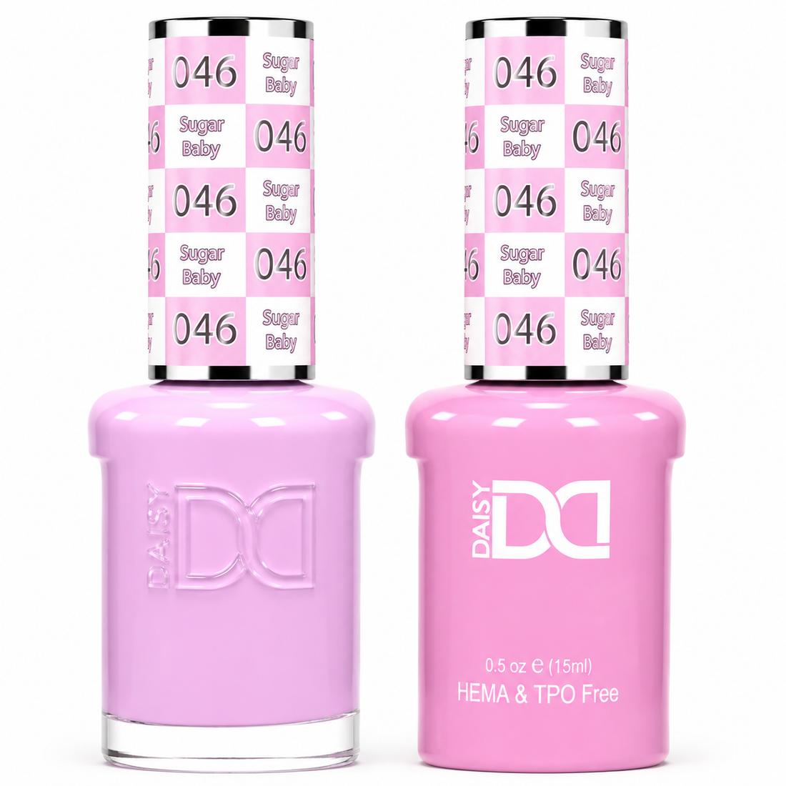 #046 - DND - Hema-Free & TPO-Free Gel & Lacquer - Sugar Baby