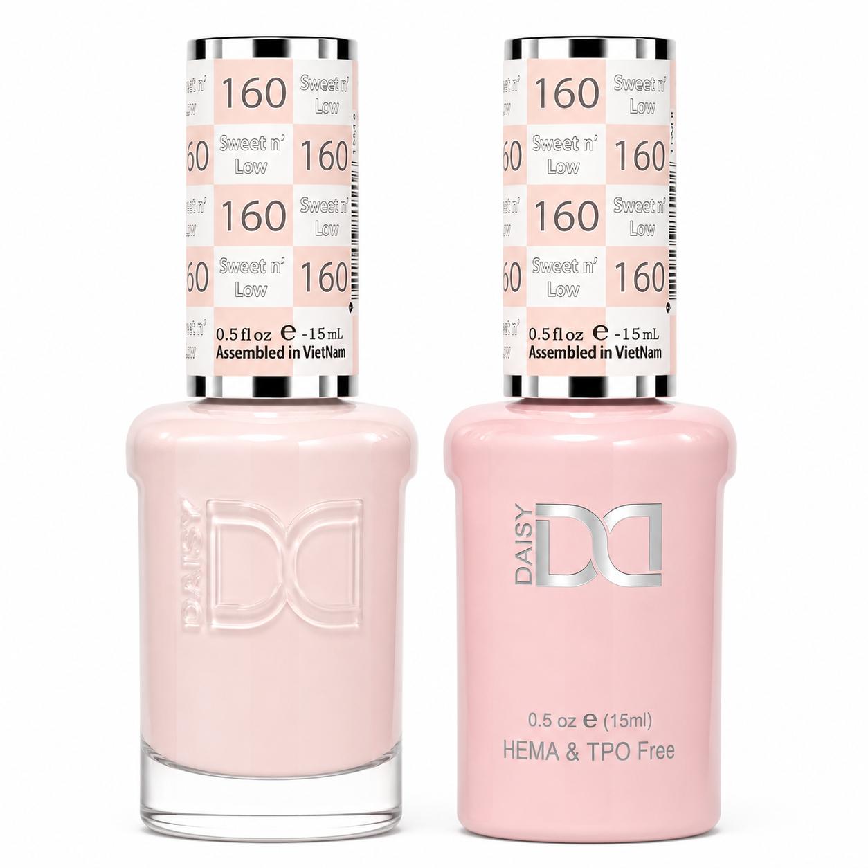 #160 - DND - Hema-Free & TPO-Free Gel & Lacquer - Sweet N Low