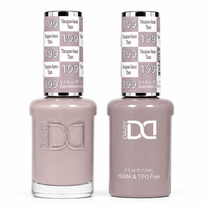 #199 - DND - Hema-Free & TPO-Free Gel & Lacquer - Taupe Less Tan