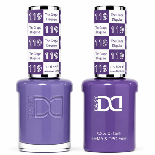 #119 - DND - Hema-Free & TPO-Free Gel & Lacquer - The Grape Disguise