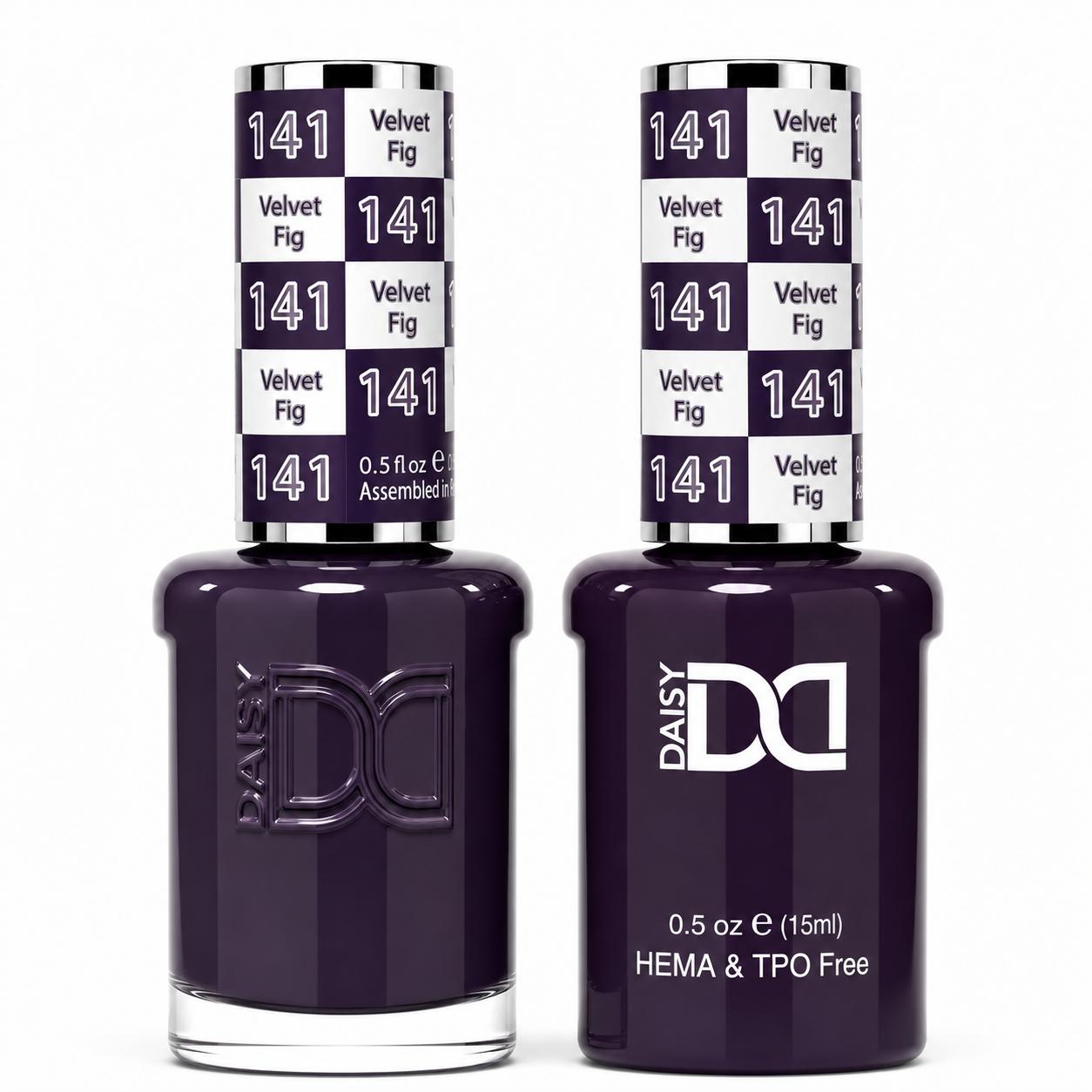 #141 - DND - Hema-Free & TPO-Free Gel & Lacquer - Velvet Fig