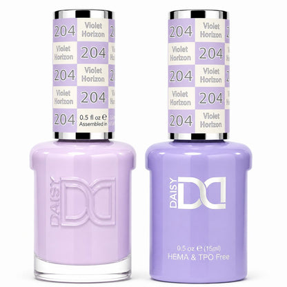 #204 - DND - Hema-Free & TPO-Free Gel & Lacquer - Violet Horizon