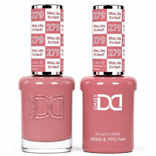 #279 - DND - Hema-Free & TPO-Free Gel & Lacquer - What, Like It's Hard