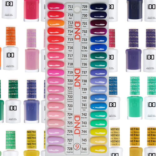 DND Swatch Gel & Polish TIP 9 ( 36 colors )