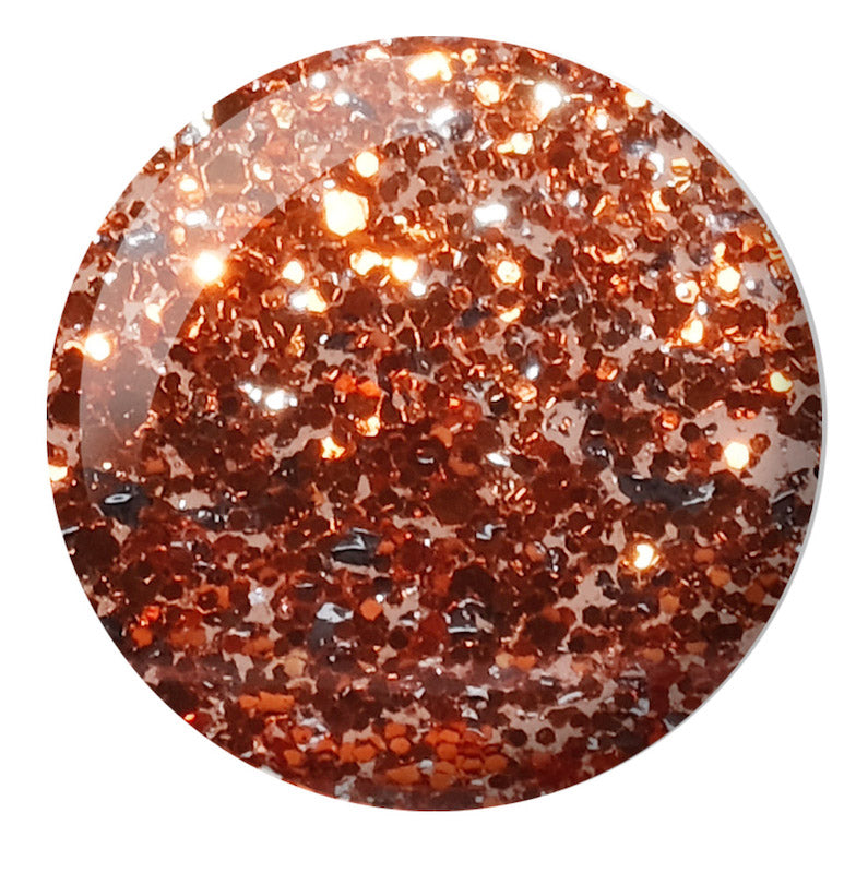DND Super Glitter - Orange Aura #929