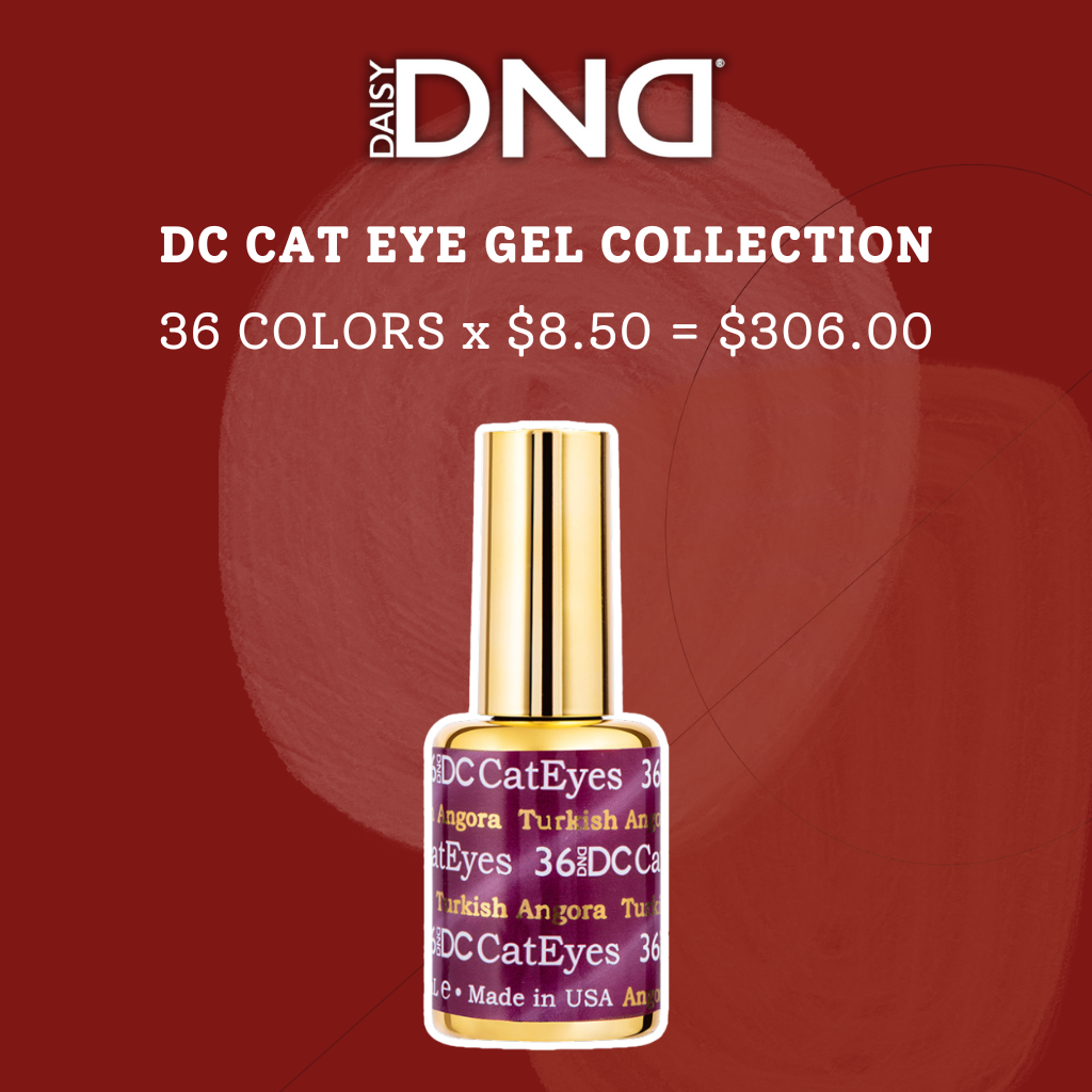 DND DC CAT EYE GEL COLLECTION