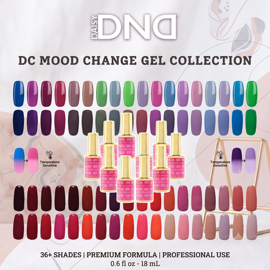 DND DC MOOD CHANGE GEL COLLECTION - 36 Colors (#01 - #36)
