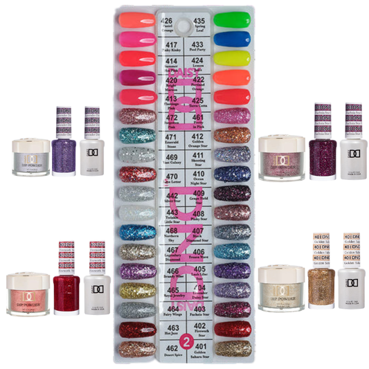 DND Trio by Set + Tip  2 ( 36 colors #401 - #472)