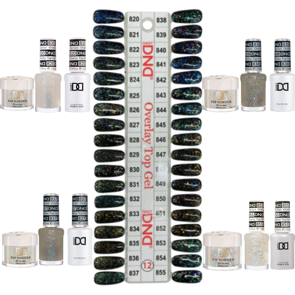 DND Trio by Set + Tip  12 ( 36 colors #820- #855)