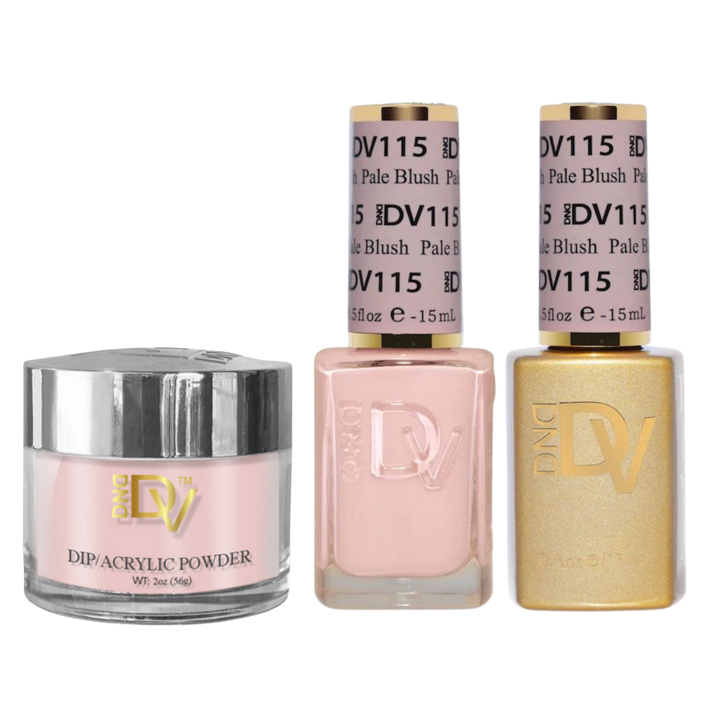 DND Diva Trio - 115 Pale Brush