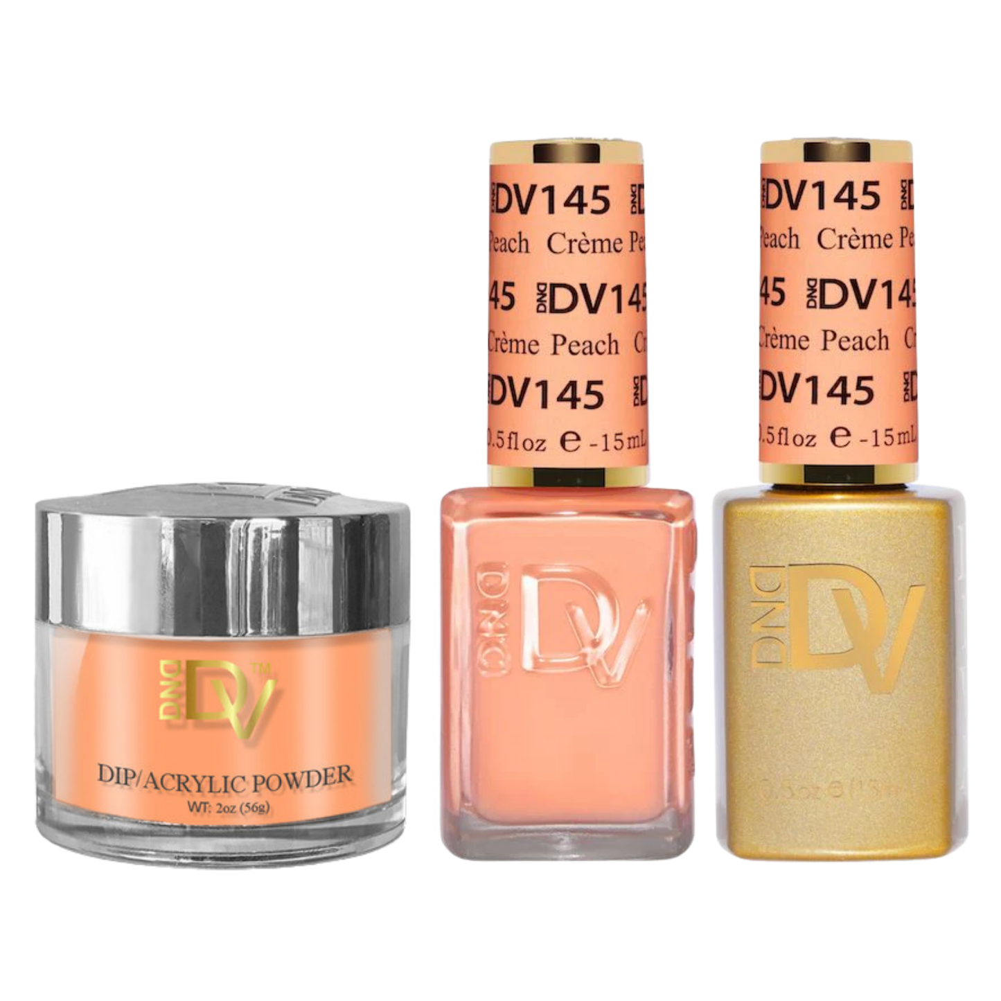 DND Diva Trio - 145 Creme Peach
