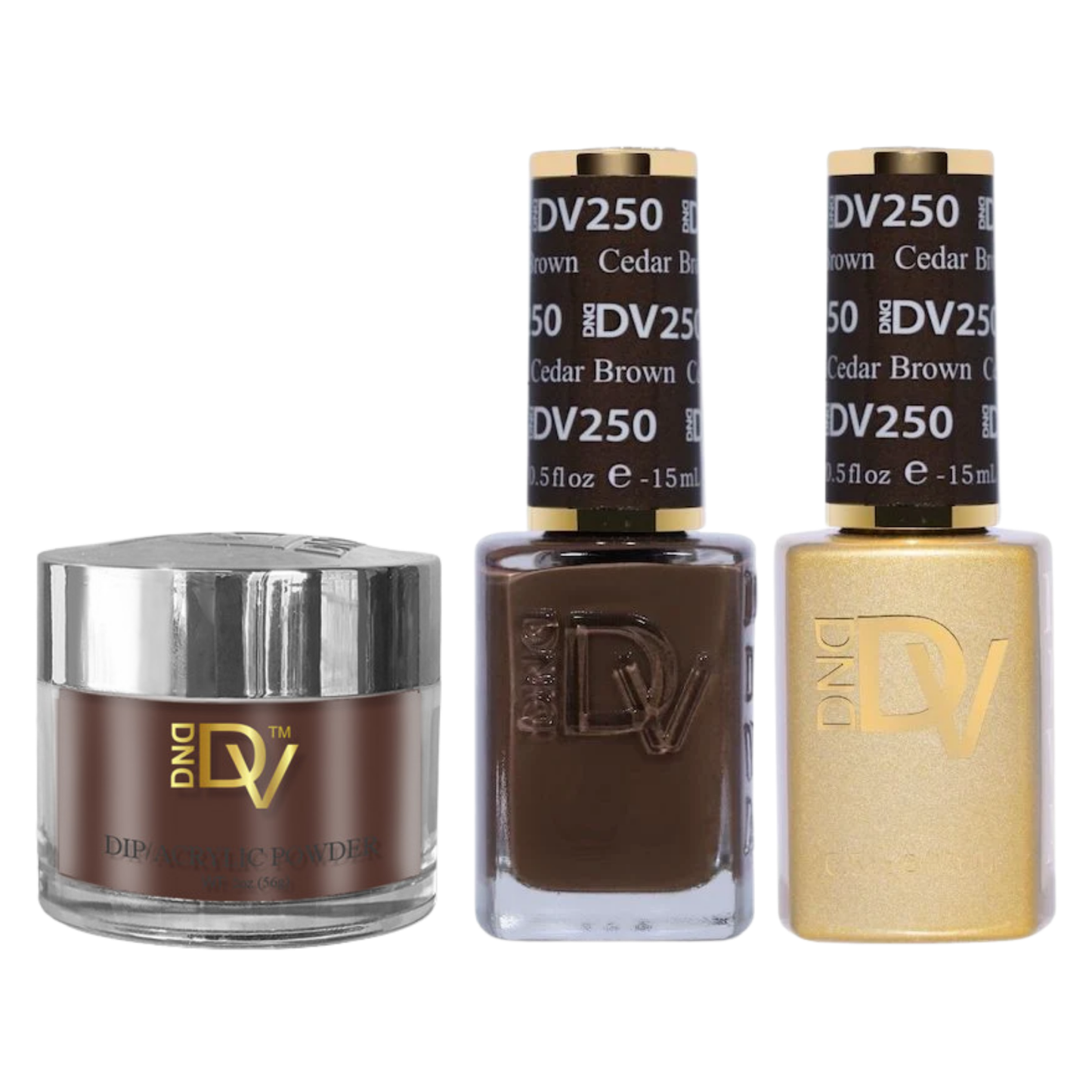DND Diva Trio - 250 Cedar Brown