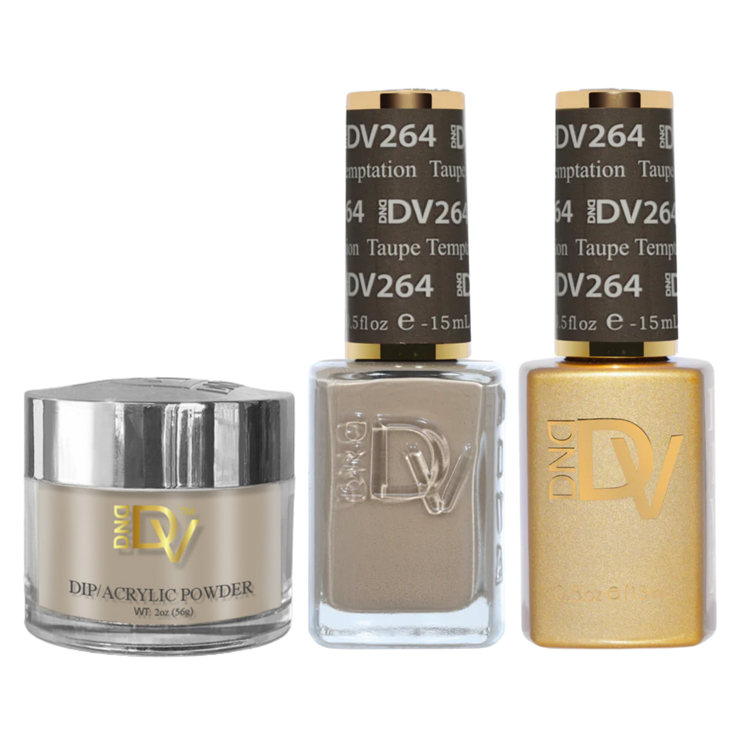 DND Diva Trio - 264 Taupe Temptation