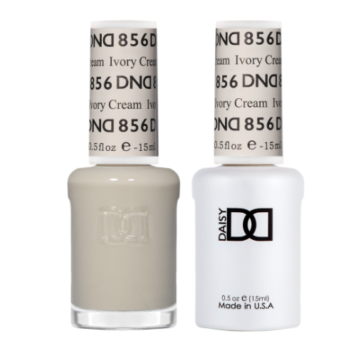 DND Gel & Polish Duo 856 Ivory Cream