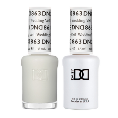 DND Gel & Polish Duo 863 Wedding Veil