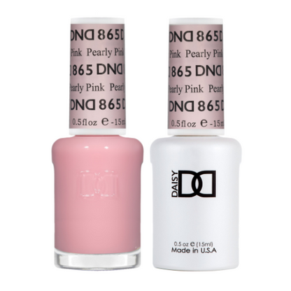 DND Gel & Polish Duo 865 Pearly Pink