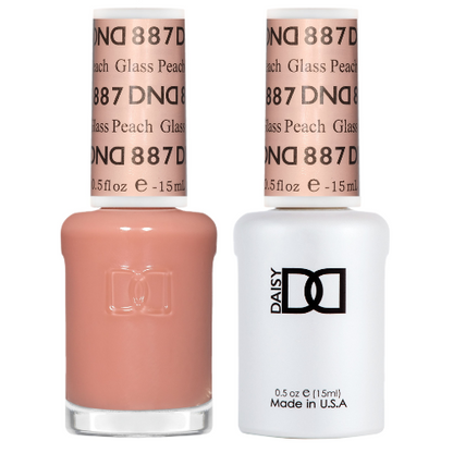 DND Gel & Polish Duo 887 Glass Peach