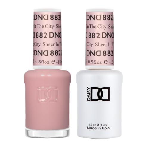 DND Gel & Polish Duo 882 Sheer In The City