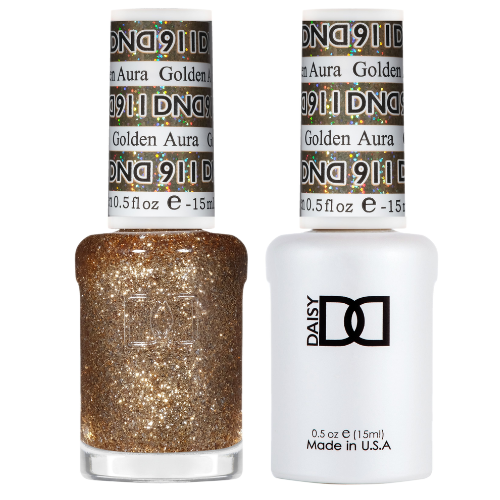 DND Gel & Polish Duo 911 Golden Aura