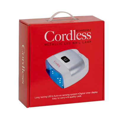 Cordless Metallic LED Lamp