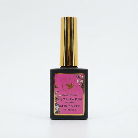 LUX Milky Color Gel Polish - #54 Berry Pop