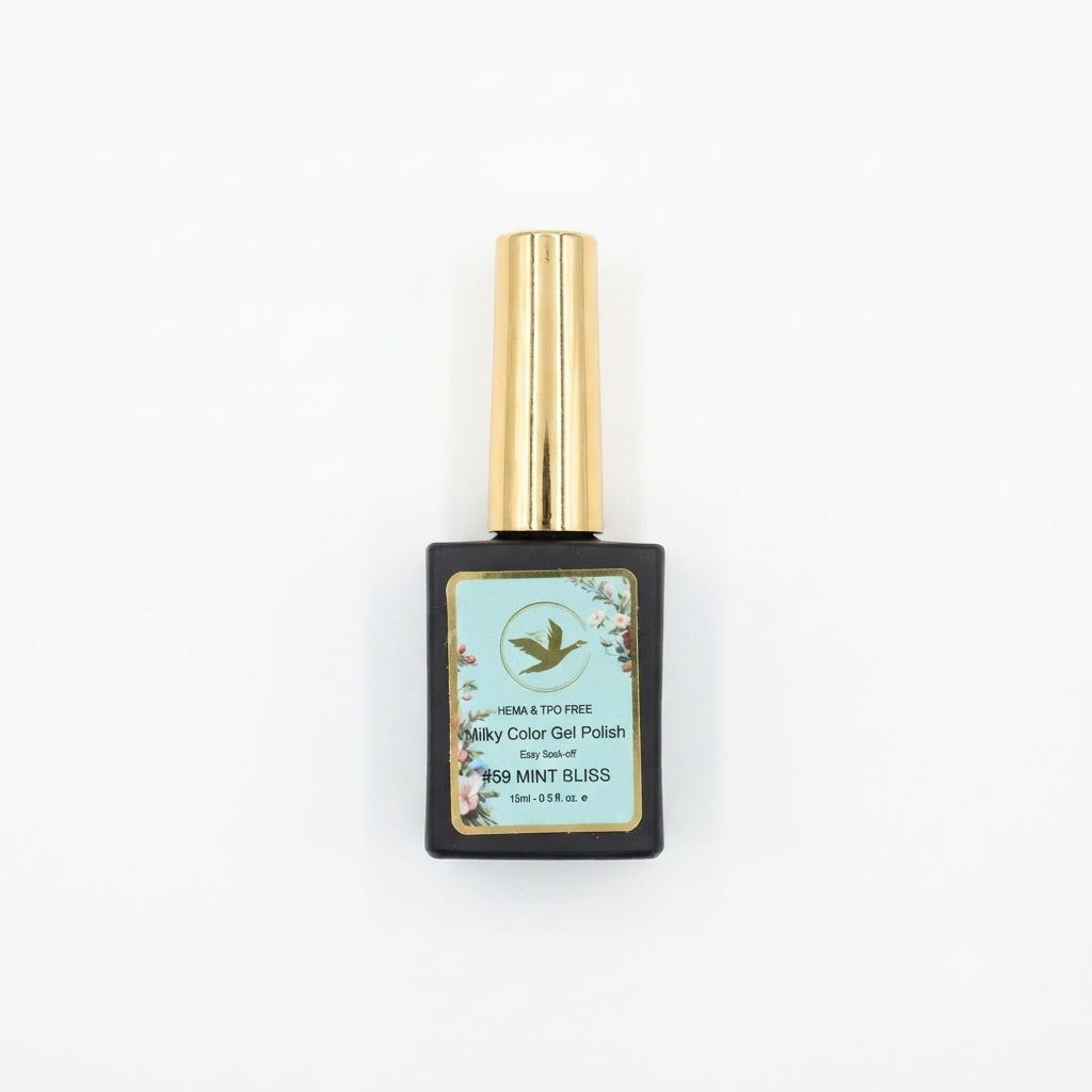 LUX Milky Color Gel Polish - #59 Mint Bliss