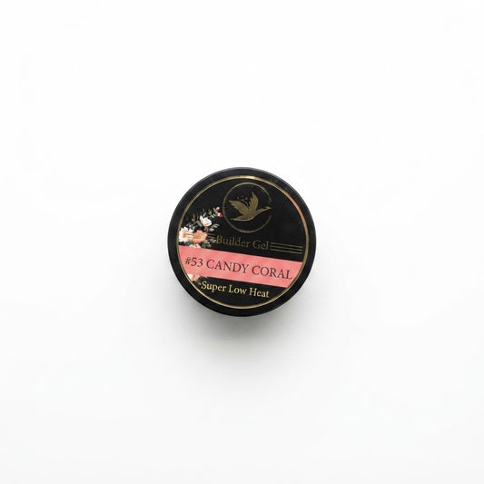 LUX Builder Gel Super Low Heat - #53 CANDY CORAL