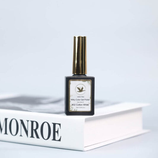 Milky Gel Color Polish – #02 Cotton White