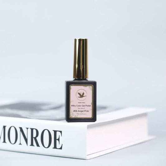 Milky Gel Color Polish – #06 Angel Pink