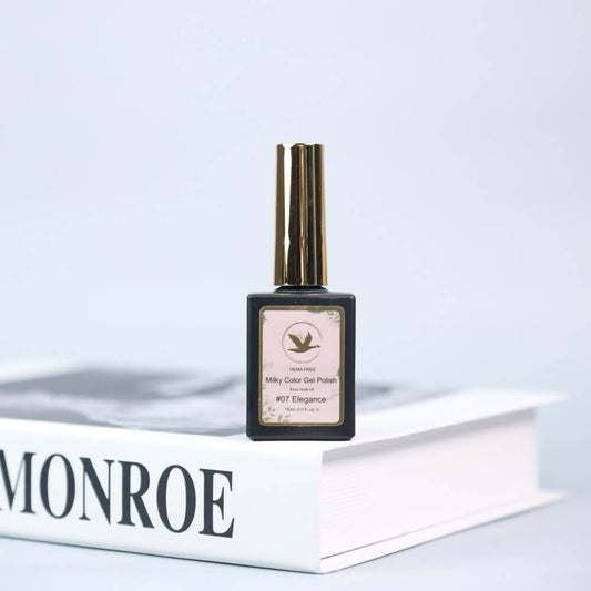 Milky Gel Color Polish – #07 Elegance