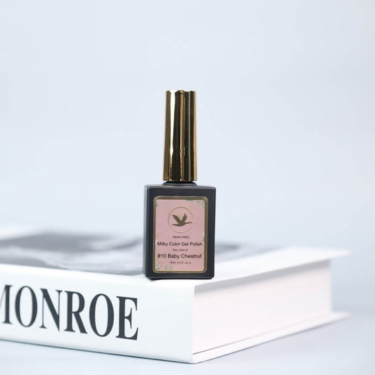 Milky Gel Color Polish – #10 Baby Chestnut