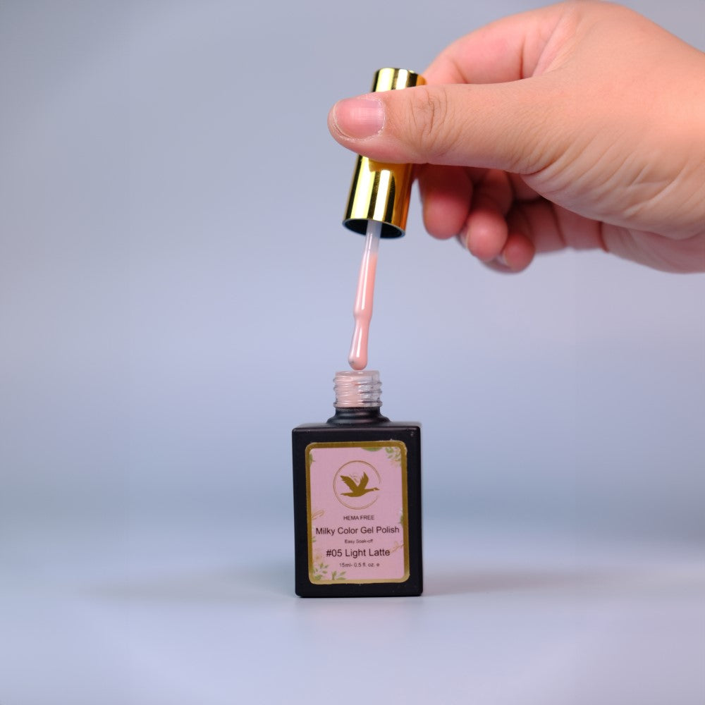 Milky Gel Color Polish – #05 Light Latte