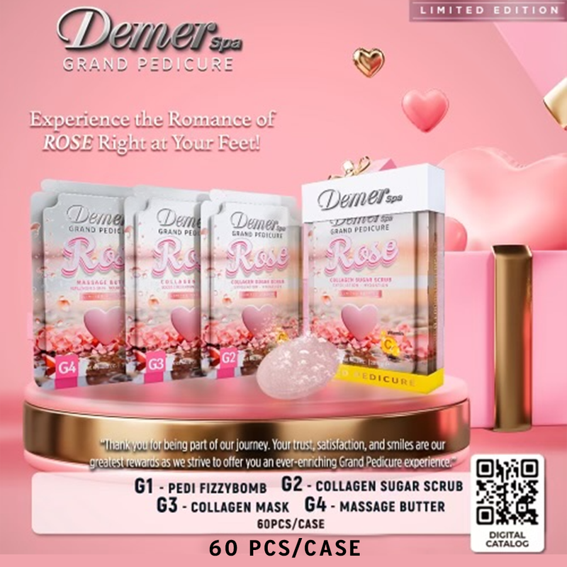 Demer Deluxe Pedi 4in1 - Rose