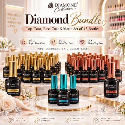 Diamond Bundle Top coat, Base coat & Matte (DOTW)